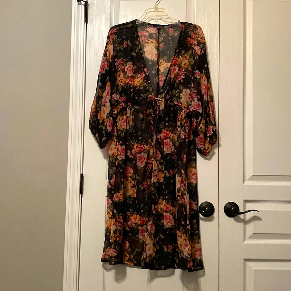 Floral kimono